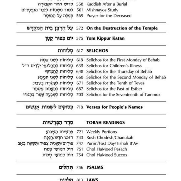 Artscroll Hebrew English Interlinear WEEKDAY Siddur Full Size Ashkenaz - Picture 6 of 11